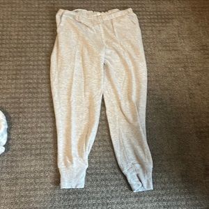 Light gray aerie joggers